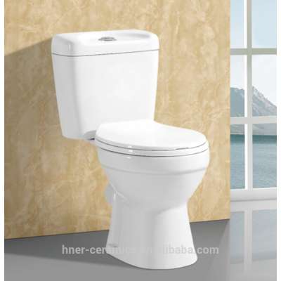 Reliable Quality P-trap two piece toilets/Sanitary Ware Ceramic Water Closet