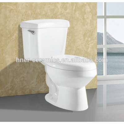 EWC Bathroom Sanitary Ware ceramic siphon Two Piece Toilet