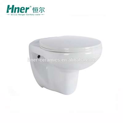 Wall hung washdown toilet for European,European toilet