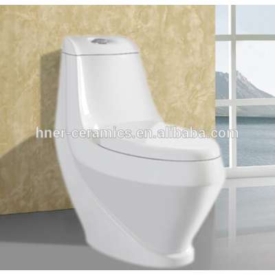 White Glazed unique design sanitary ware egg shaped toilet,washdown toilet