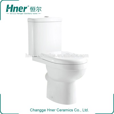 Ceramics Bathroom  Two Piece Toilet Customized Cheap Ceramic Wash Down Sanitary Ware