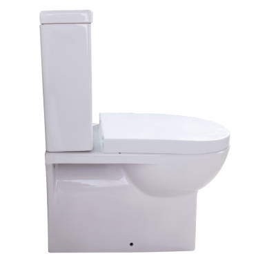 Cheap Price Wash Down Two Piece Toilet with Slow Close Seat Cover Ceram Bathroom Sanitary Wares